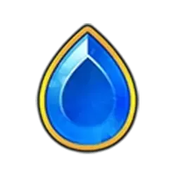 Blauer Edelstein Symbol