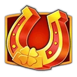Goldenes Hufeisen Symbol