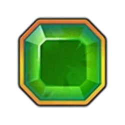 Grüner Edelstein Symbol