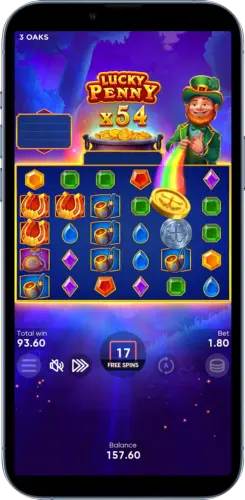 Lucky Penny Freispiele mit Multiplikator Münzen spielen